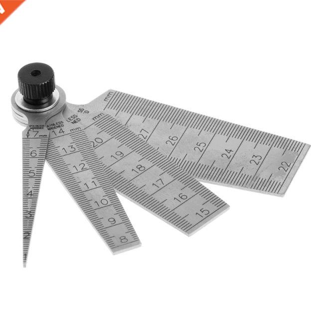 0mm-29mm Hole Measuring Taper Gauge Ruler Depth Inspecting T