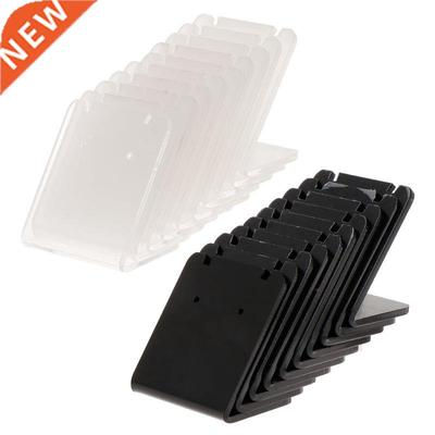 10Pcs Earrings Shelf Display Stand Holder L Shape Rectangle