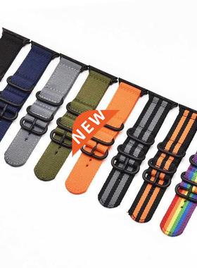 Nylon Loop Strap For Apple Watch Band 45mm 41mm 44mm 40mm 42