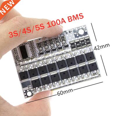100A 5S 4S S BMS LMO/LiFePO4 LiFe Battery Protection Circui