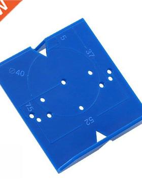 Hinge Hole Jig 5mm 40mm ABS Hinge Boring Drill Guide Templa