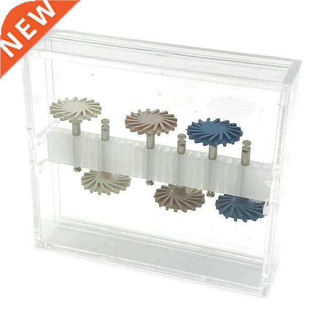 6pcs/set Dental Composite Resin Polishing Disc Kit Spiral Fl