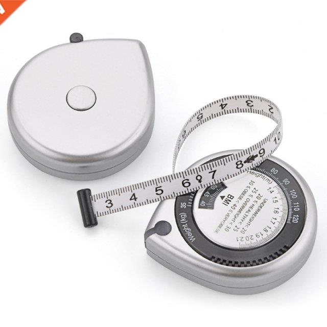 Body Mass Measuring Tape Measure 150cm BMI Calculator - Fitn