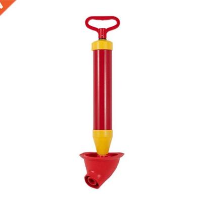 Manual Powerful Toilet Plunger Bathroom Sink Plumbers Plunge