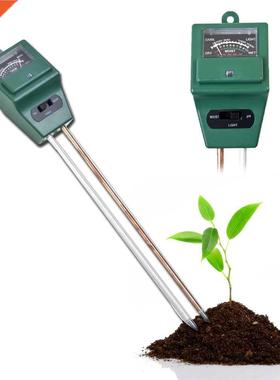 3 in 1 PH Meter ph Sensor Monitor Bodemvochtmeter Licht Wate