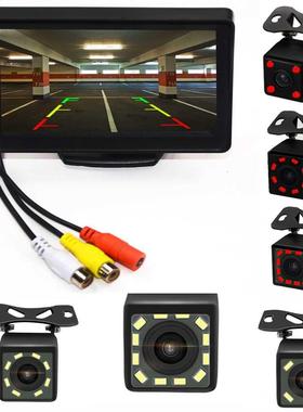 Car Monitor 4.3 inch Screen For Rear View Reverse Camera TFT