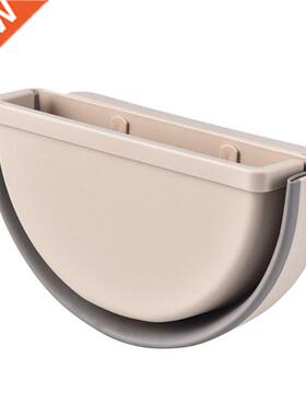 Folding Waste Bin Wall Mounted Hanging Trash Kitchen Cabinet