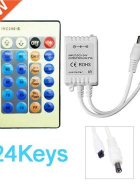 Wireless 24Keys RF Monochrome Infrared Controller Remote DC