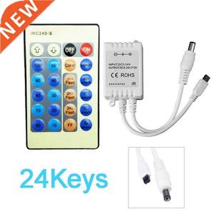 Wireless 24Keys RF Monochrome Infrared Controller Remote DC