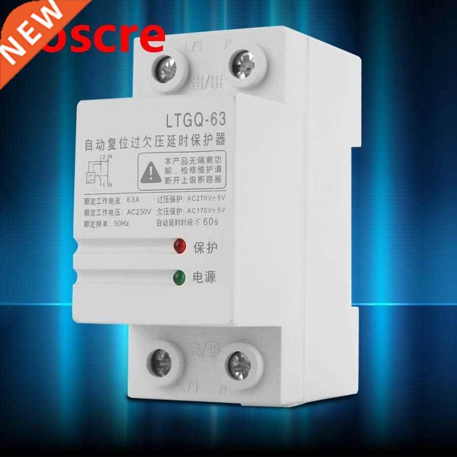 230V Adjustable Voltage Protector Relay Automatic Reconnect