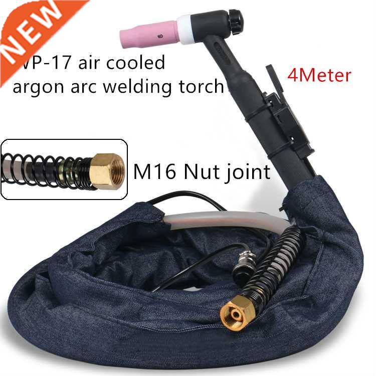 WP 17 air cooled argon arc welding torch M16 nut joint WS/T