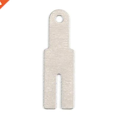 20x5.7x0.2mm 100 Piece Y-type Nickel Plated Steel Strap Stri