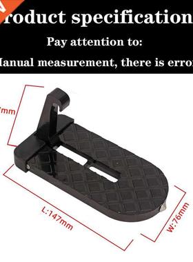 2 in 1 Foldable Car Vehicle Folding Stepping Ladder Foot Peg