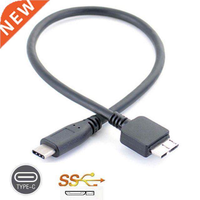30cm USB 3.1 Type C to Mircro B HDD Data Cable USB-C USB Typ