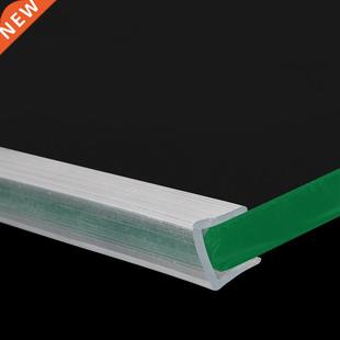 seal glass strip retaining water gap door shower rubber