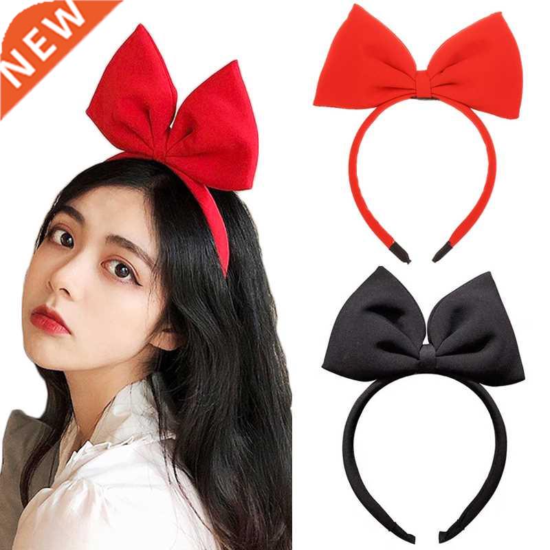 1Pc Big Bow Hairband Snow White Headband For Women Girls Fas