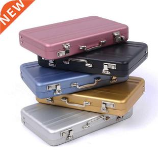 Box Business Holder Aluminum Mini Card Storage Credit New