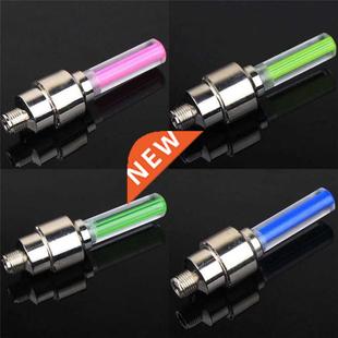 Tire Lights Wheel Valve Rim Cover Air Neon Car 1Pcs