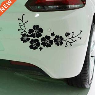 Flower Blossom Car Decal Sticker Auto Truck Bumper Door Wind