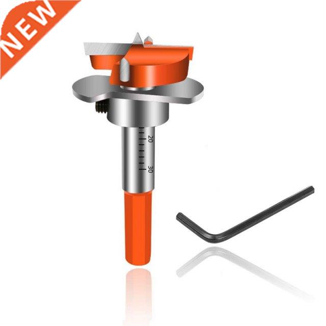 Hinge Jig Drill Guide Set, Hex Handle Adjustable 35Mm Forstn