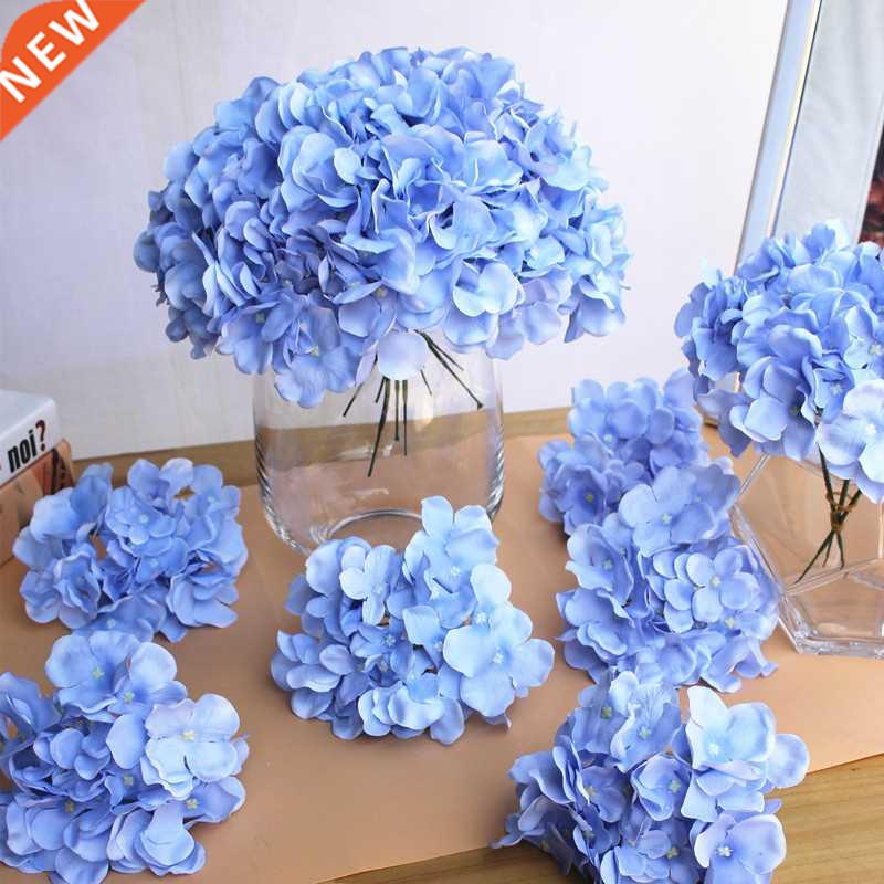 10pcs/lot Colorful Decorative Flower Head Artificial Silk Hy