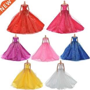 1PCS Handmade Wedding Princess Dress Elegant Clothing Gown F