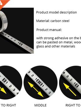 1-3m Stainless Steel Miter Track Tape Measure Self Adhesive