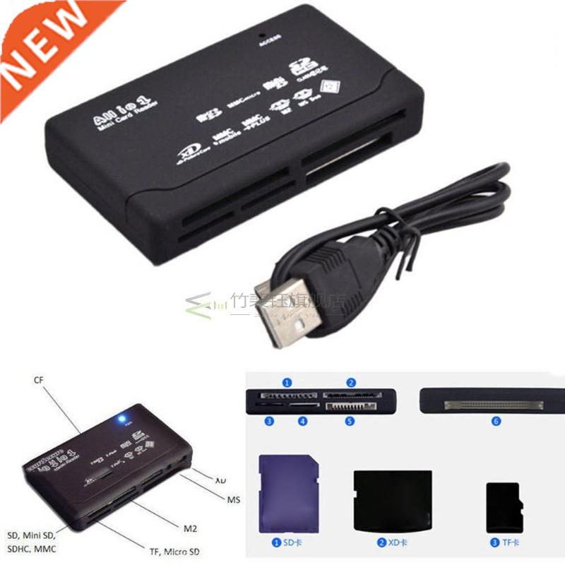 All in One Card Reader TF MS M2 XD CF Micro SD Carder Reader