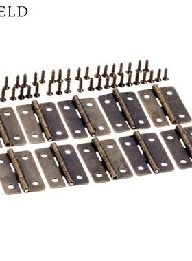 10pcs 30*21mm Antque Bronze Cabnet Hnges Furnture Decora