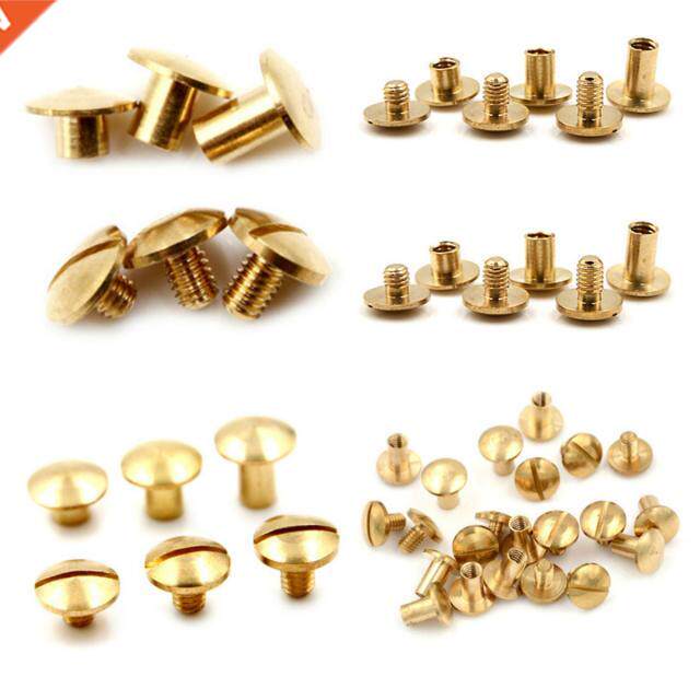 10pcs 4 6 8mm Round Head Button Screw In Button Studs 适用于