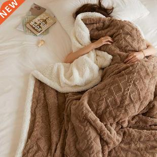 INS fleece blankets and throws Adult Thick Warm winter Blank