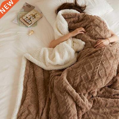 INS fleece blankets and throws Adult Thick Warm winter Blank
