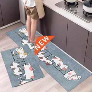 Modern Kitchen Mat Home Entrance Doormat Hallway Bedroom Liv