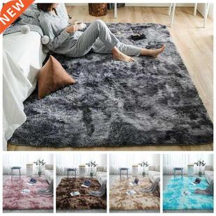 Floor Diff Faux Rug Non Area Carpet Fur Mats Plush slip Soft