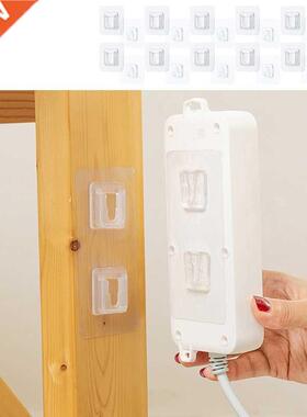 Double-Sided Adhesive Wall Hooks Hanger Strong Transparent H