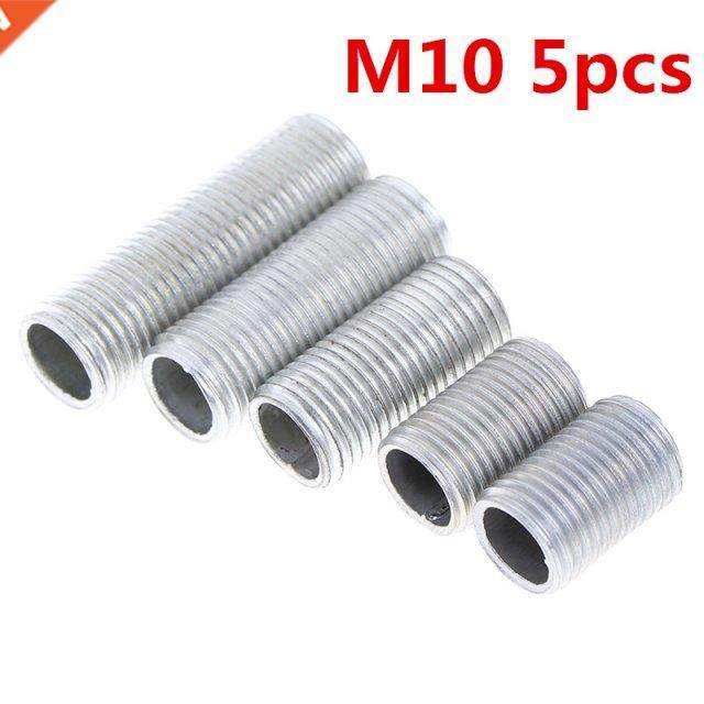 M10 5pcs Hollow Threaded Tube Hollow Screw Lamp Cap Fixing S