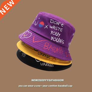 Hats Print Woman Summer Hat Bucket Fisherman 2021 Foldable