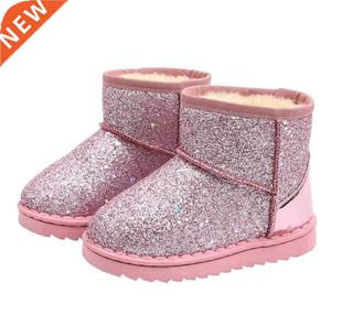 2022 Winter Kids Fashion snow boots thick Child cotton shoes