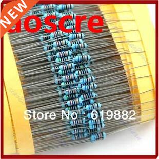 30 Kind 1/4W Resistance 1% Metal Film Resistor Assorted Kit