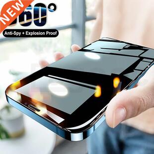 Private Screen Protective Glass For iPhone 11 12 Pro X XR X