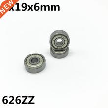 50Pcs 626ZZ R-1960ZZ 6x19x6 mm Deep groove ball bearing Mini