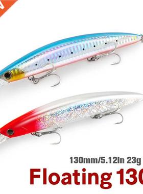 Cebo duro Wobbler Minnow flotante de fundición ultral
