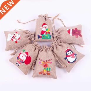 Claus Christmas Gift 1Pcs Decoration Santa Bag Gunn New