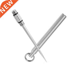 2pcs 7.5cm Multifunction Toothpick Metal Travel Toothpick Po