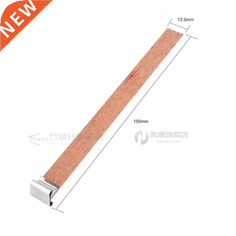 40Pcs 8mm 12.5mm 13mm Wooden Wick Candle with Sustainer Tab