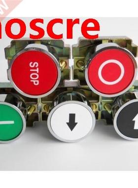 (1PC) 1NO XB2-BA1 Symbol Momentary GREEN (Start) Flush Pu