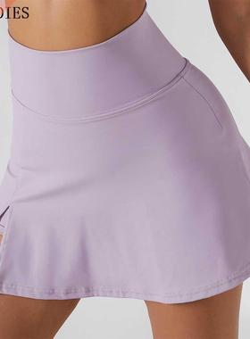 Yoga Sports Skirt Shorts Tennis Mini Pants High Waist Shorts