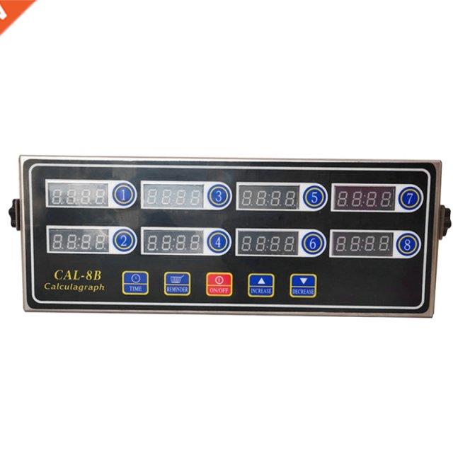 CAL-8B Portable Calculagraph, 8 Channel Digital Timer, Kitch