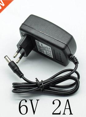New 100-240V AC Converter Adapter DC 6V 2A/2000mA Power Supp