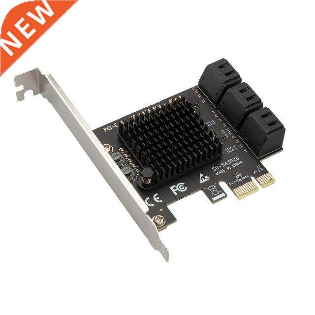 6 ports sata pcie adapter sata iii to pci express 3.0 x1 con
